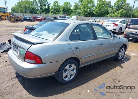 2003 Nissan Sentra Gxe from USA, damaged, VIN 3N1CB51D83L820259